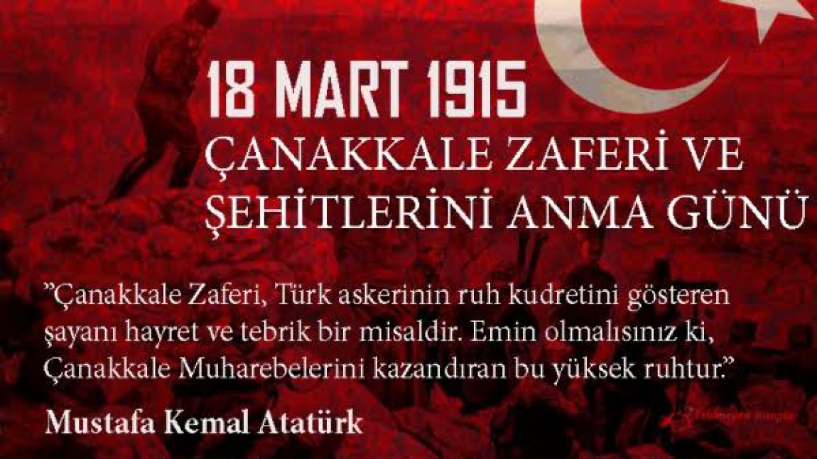 18 Mart Çanakkale Zaferinin 107. Yılı